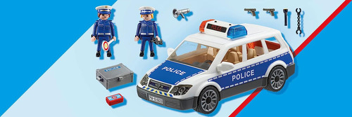 Vehículo De Emergencia De La Policía De Playmobil