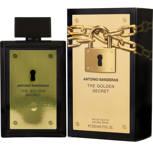 Perfume Antonio Banderas The Golden Secret 200ml  Hombre