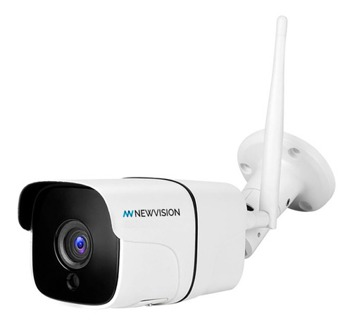 Cámara de seguridad Newvision DC230 con resolución de 2MP visión nocturna incluida blanca 