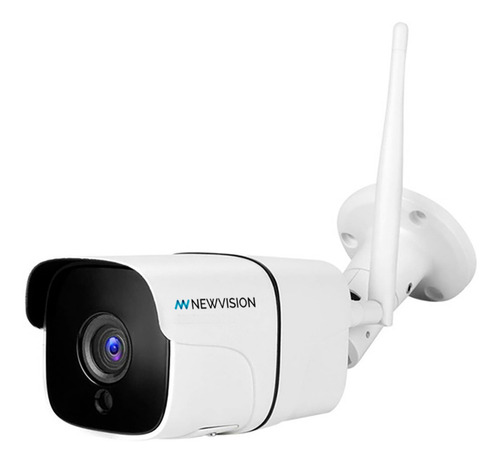 Imagen 1 de 2 de Cámara de seguridad Newvision DC230 con resolución de 2MP visión nocturna incluida blanca