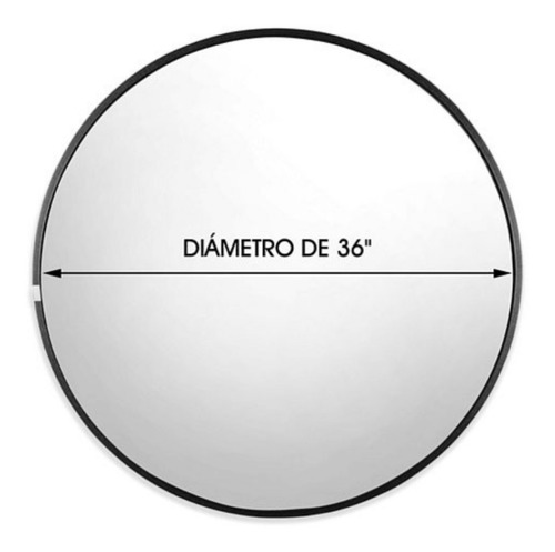 Espejo Convexo De Seguridad Para Exteriores 36 Pulgadas