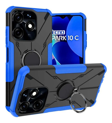 Funda Para Tecno Spark 20 20c Go 2024 Antideslizante Apoyo