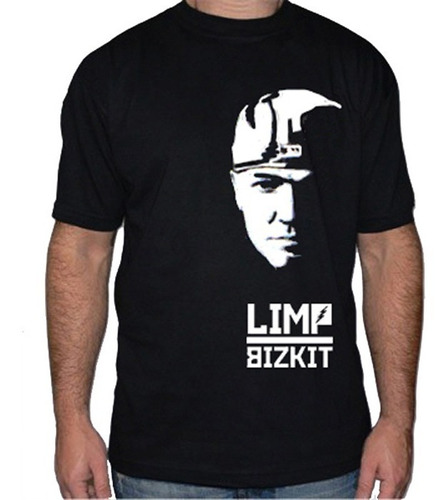 Limp Bizkit Remera Estampada Con Vinilo Inalterable