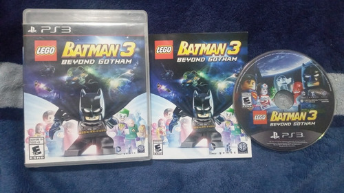 Lego Batman 3 Beyond Gotham Completo Play Station 3,checa