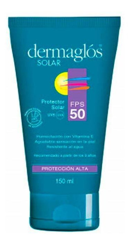 Protector Solar F50 150 Ml Dermaglos Bronceadores