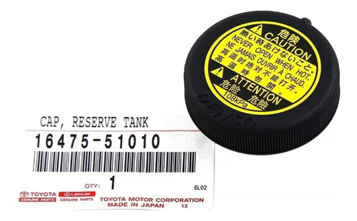 Tapa Radiador Toyota Hiace Original 16475-51010
