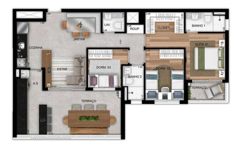 Imagem 10 de 12 de Apartamento Residencial Para Venda, Saúde, São Paulo - Ap7967. - Ap7967-inc