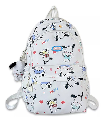 Mochila Informal Con Estampado De Dibujos Animados