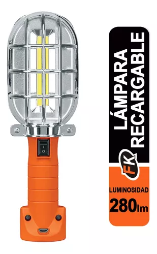 Lampara LED de taller, recargable,280 lm