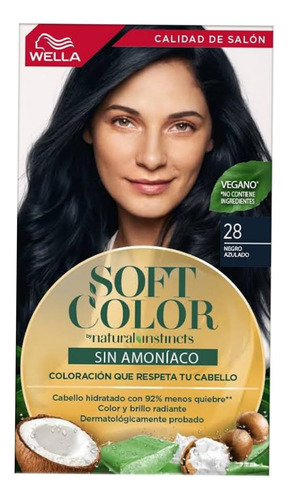 Tinte Soft Color Wella Sin Amoniaco Tono 28