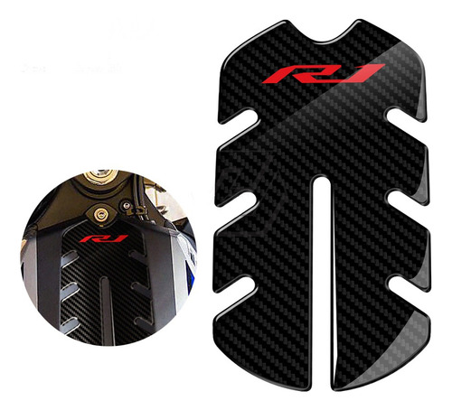 Pegatina Tanque De Combustible 3d Para Yamaha Yzf-r1 2015-