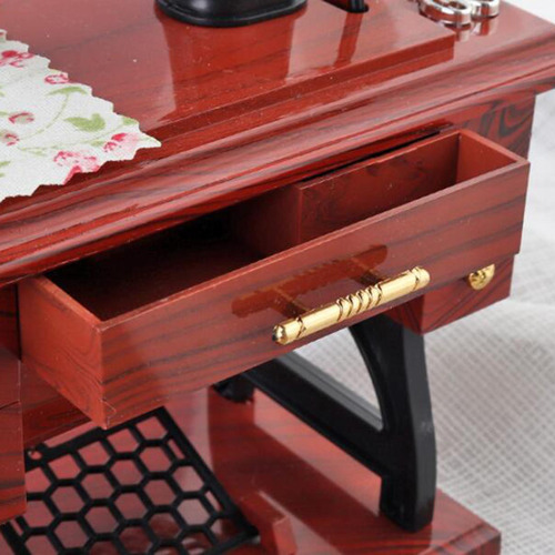 Caja De Música Para Máquina De Coser, Juguete Musical