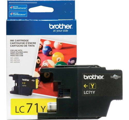 Cartucho Original Brother Lc71 Amarillo Oferta Backup