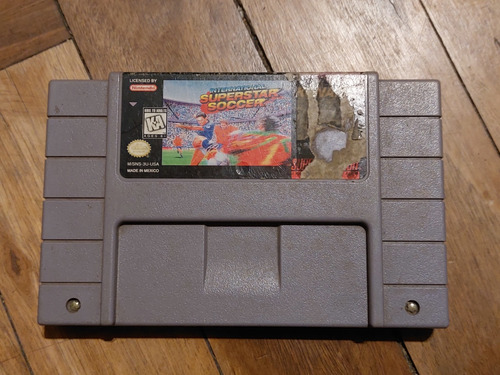 Snes Juego International Superstar Soccer Nintendo Americano (Usado)
