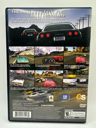 Corvette - Ps2 (Reacondicionado)