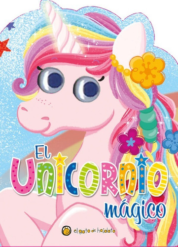 Libro Infantil De Unicornio Con Ojitos Móviles 