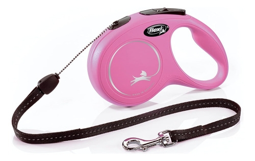 Coleira Retrátil Flexi New Classic Para Cães (cordão), Ergon