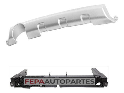 Mascara Spoiler Trasero Renault Sandero Stepway 12/14 Gris