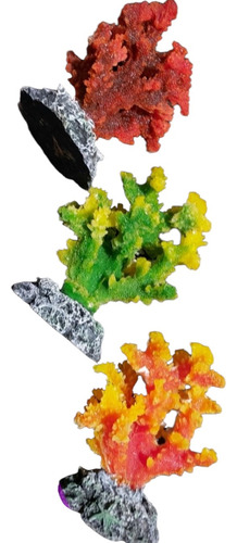 Adorno De Silicona Coral Soft. Mod. 1093 Base Hard/ 2 Tonos