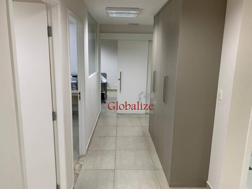 Imagem 6 de 23 de Sala, 170 M² - Venda Por R$ 670.000,00 Ou Aluguel Por R$ 2.500,00/mês - Centro - Santos/sp - Sa0030