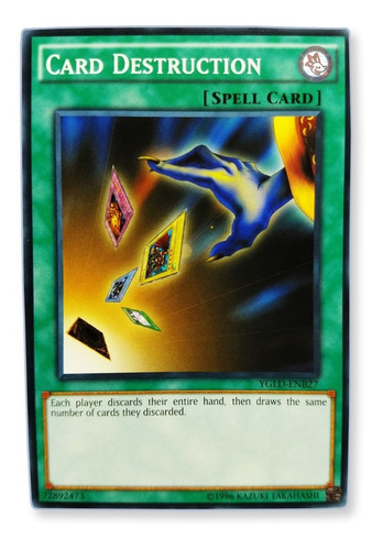 Yugi-oh! Card Destruction Ygld-enb27 Comun