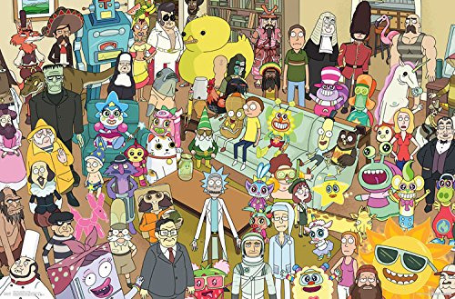 Tendencias Internacionales Rick And Morty - Grupo, 22.375  X