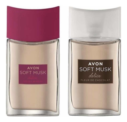 Pack X2 Perfumes Soft Musk Avon