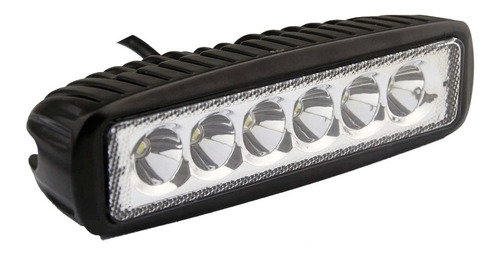 Faro Barra Led Slim 7 Pulgadas 18w 6 Leds