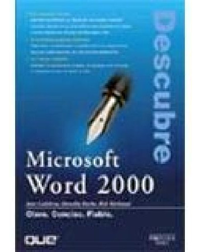 Descubre Microsoft Word 2000