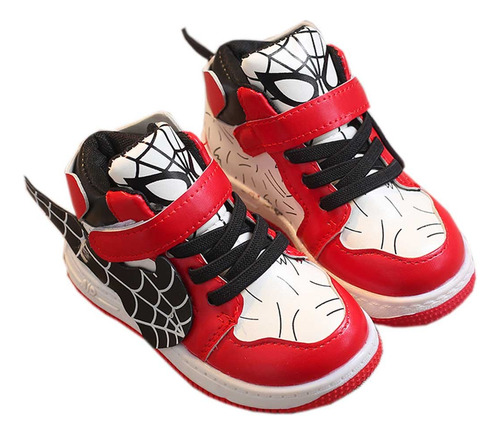 Zapatillas Antideslizantes Spider-man Para Niños