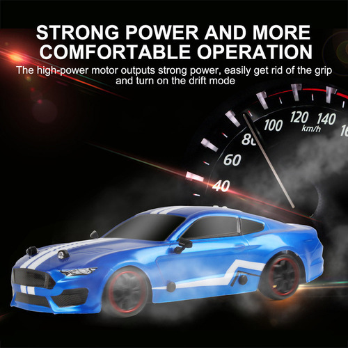 80019 Rc Drift Carro 1/16 Rc Carro 2.4 Ghz 35 Km/h Rc Racing Color Blue B