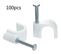 Comprar Grapa Con Clavos Para Cables Redes Electricidad 