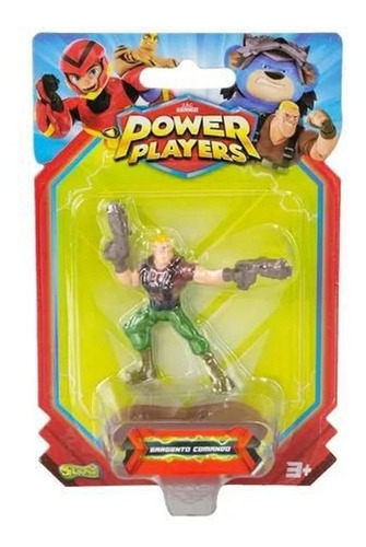 Figura Mini Pack Power Players Sargento Comando Sunny 2177