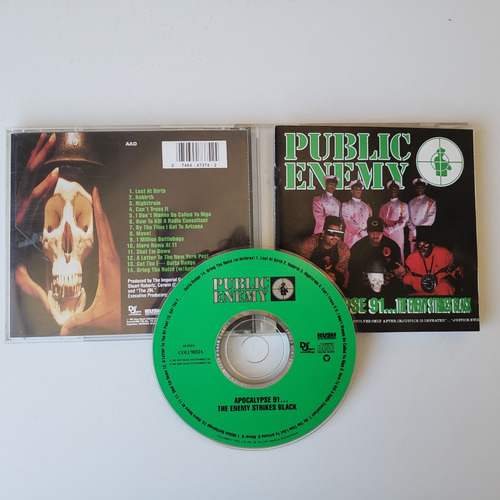Cd Public Enemy Apocalypse 91... The Enemy Strikes Black