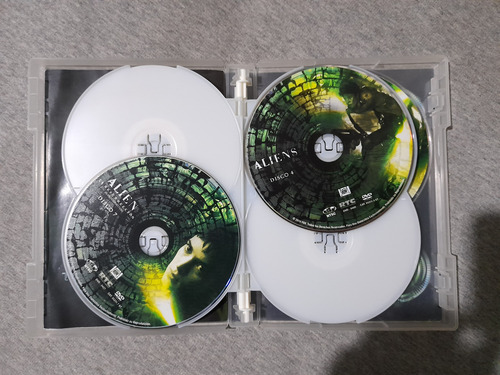 Película Dvd Alien Tetralogia Set De 9 Discos, Leer Descrip (Usado)