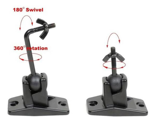 Videosecu 5 Negro Universal Universal Y Soporte De Montaje O