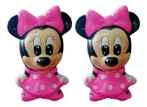 Comprar 10 Alcancias De Minnie Rosa Pintadas Recuerdo Fiesta 