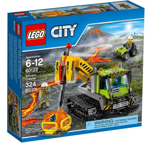 Lego City 60122 Exploradores Del Volcán 