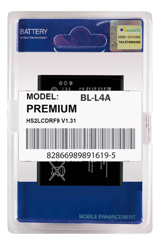 Kit Flex Batr.ia Compatível Lumia 535/ 530/ 830/ Rm984/ Rm10