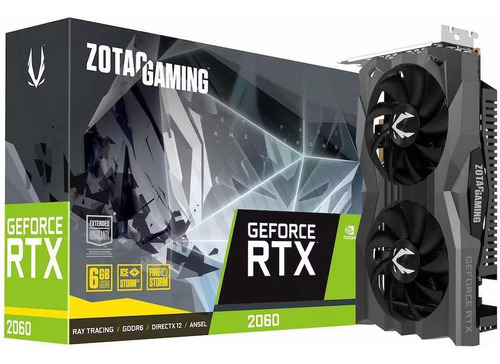 Zotac Nvidia Geforce Rtx2060 Tarjeta Grafica 8k 4 Monitores