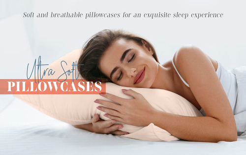 Fundas De Almohada De Microfibra Suave Juego De 2 Piezas