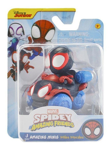 Mini Veiculo Miles Morales Spidey Amazing Friends 3055 Sunny