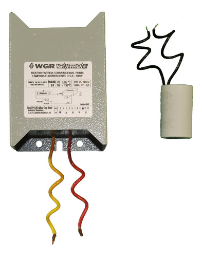 Reator Partida Convencional-1 Lâmpada Fluorescente 160w Wgr