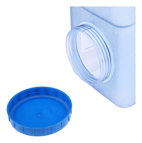 Bidón De Agua Al Aire Libre Con Grifo Azul Claro