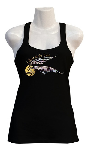 Polera Snitch Harry Potter - Me Abro Al Cierre - Deportiva