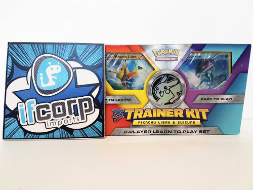 Trainer Kit Trading Card Game Pikachu Libre/suicune Pokemon