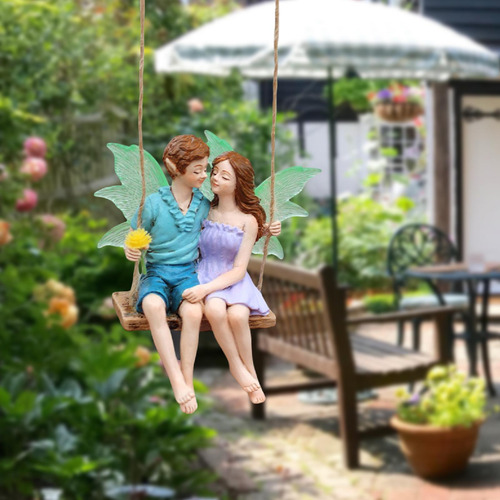 Figuras Em Miniatura Acessórios De Jardim De Fadas Figura