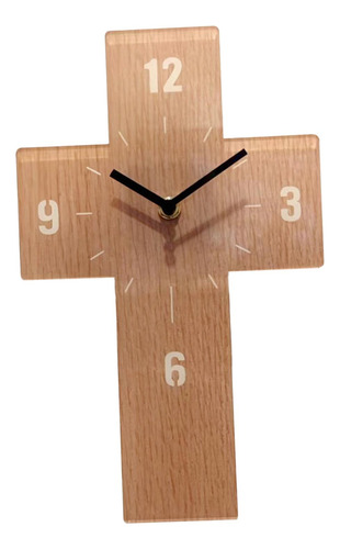 Reloj De Pared Minimalista Para Sala De Estar Marrón Claro