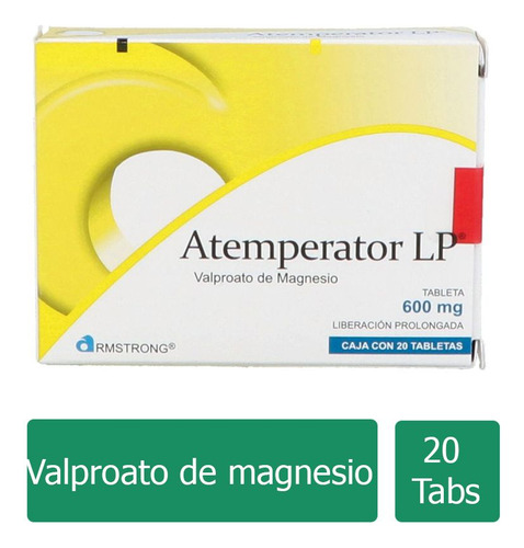 Atemperator Lp 600 Mg Caja Con 20 Tabletas