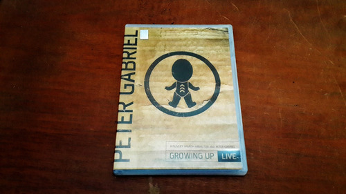 Dvd Peter Gabriel - Growing Up Live (2003) Mexico R10